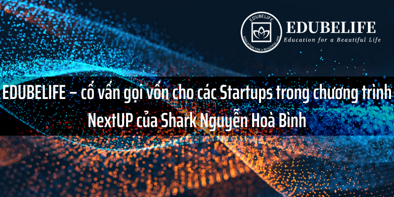 EDUBELIFE – cố vấn gọi vốn cho các Startups trong chương trình NextUP của Shark Nguyễn Hoà Bình