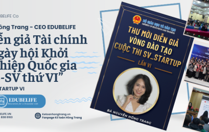 MS. HỒNG TRANG – DIỄN GIẢ TÀI CHÍNH VÒNG ĐÀO TẠO “NGÀY HỘI KHỞI NGHIỆP QUỐC GIA HSSV” SV-STARTUP