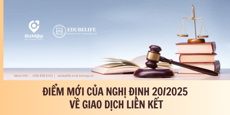 ĐIỂM MỚI NGHỊ ĐỊNH 20/2025 VỀ GIAO DỊCH LIÊN KẾT