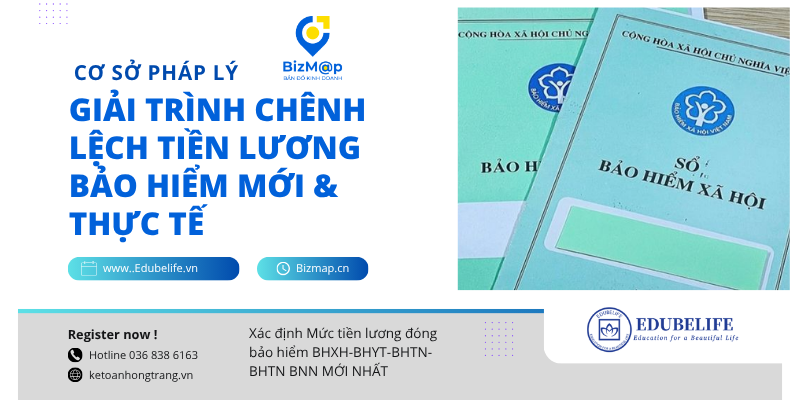XÁC ĐỊNH, GIẢI TRÌNH PHÁP LÝ CHÊNH LỆCH LƯƠNG ĐÓNG BẢO HIỂM & THỰC TẾ